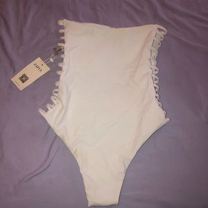 White One-Piece Swimsuit